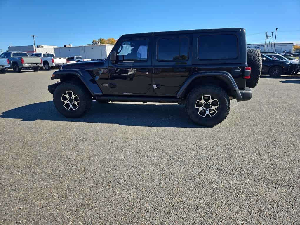Used 2020 Black Clearcoat Jeep Rubicon image 2