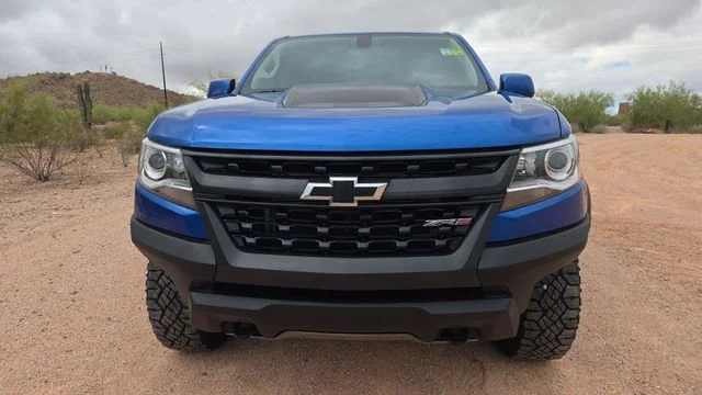 Used 2018 Blue Chevrolet ZR2 image 3