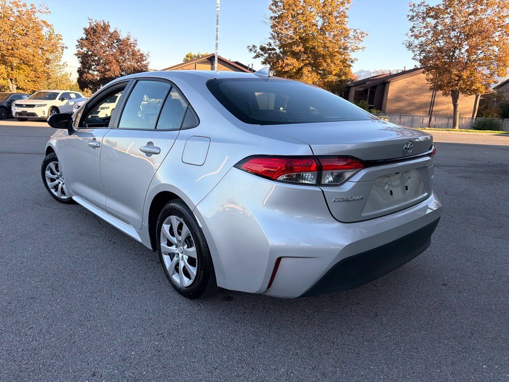 Used 2025 Classic Silver Metallic Toyota LE image 8