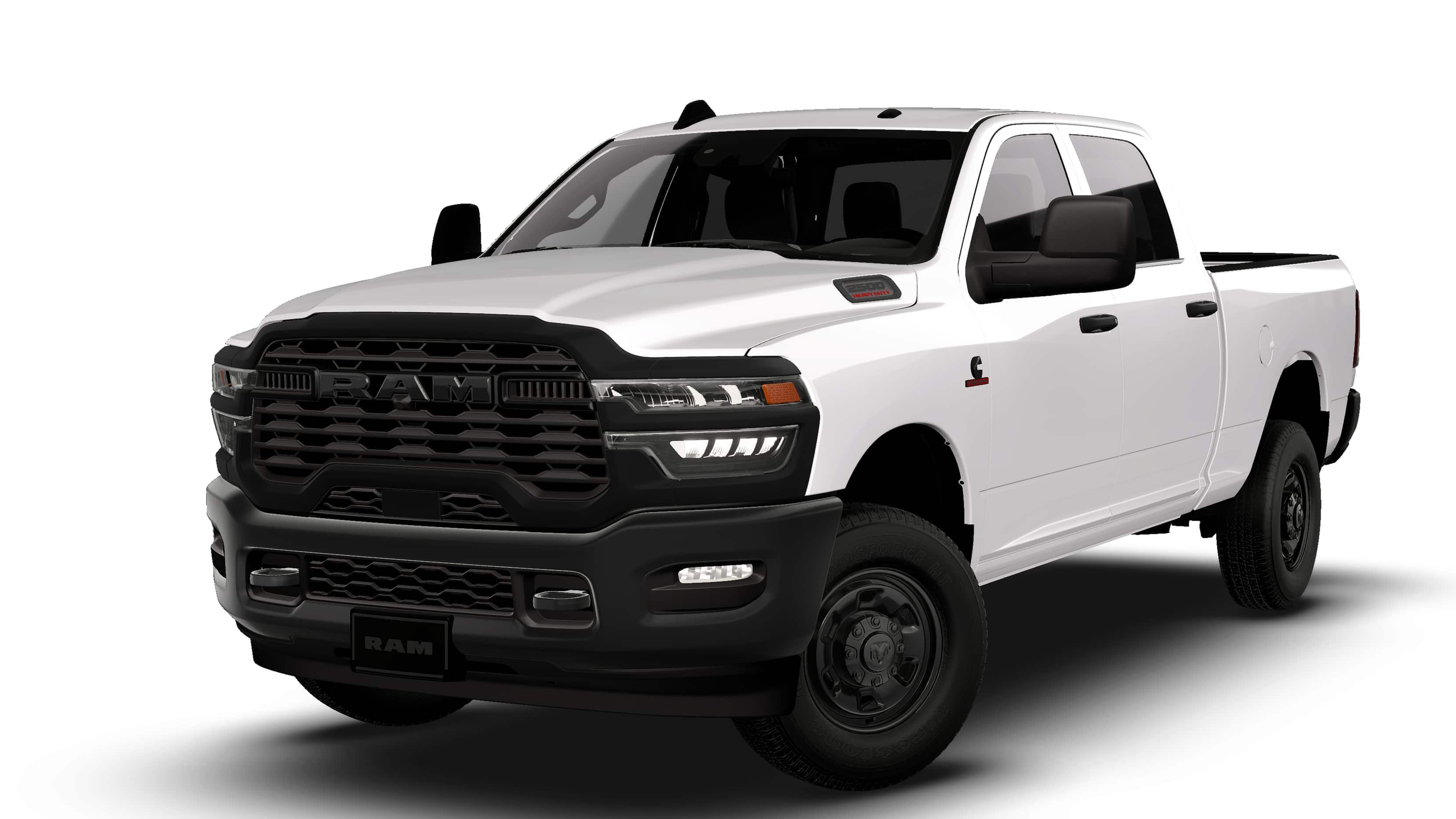 New 2026 Bright White Clear-Coat Exterior Paint RAM Tradesman image 13