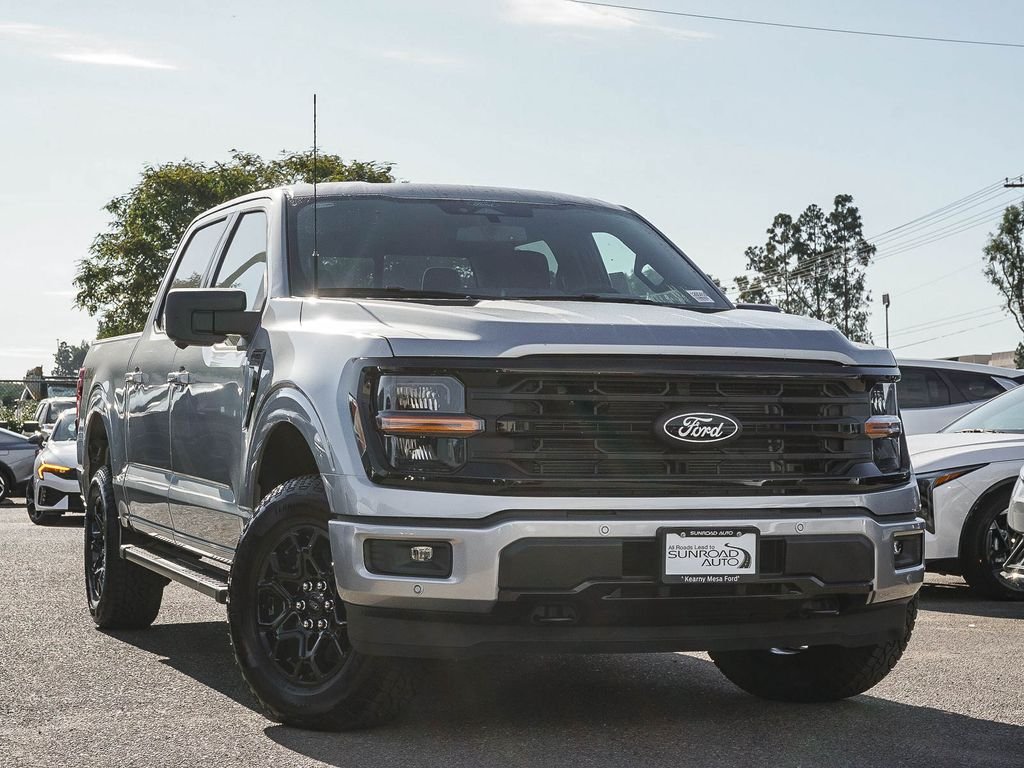 New 2026 Iconic Silver Metallic Ford XLT image 1