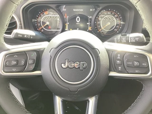 New 2026 Bright White Jeep 4-DOOR SAHARA image 13