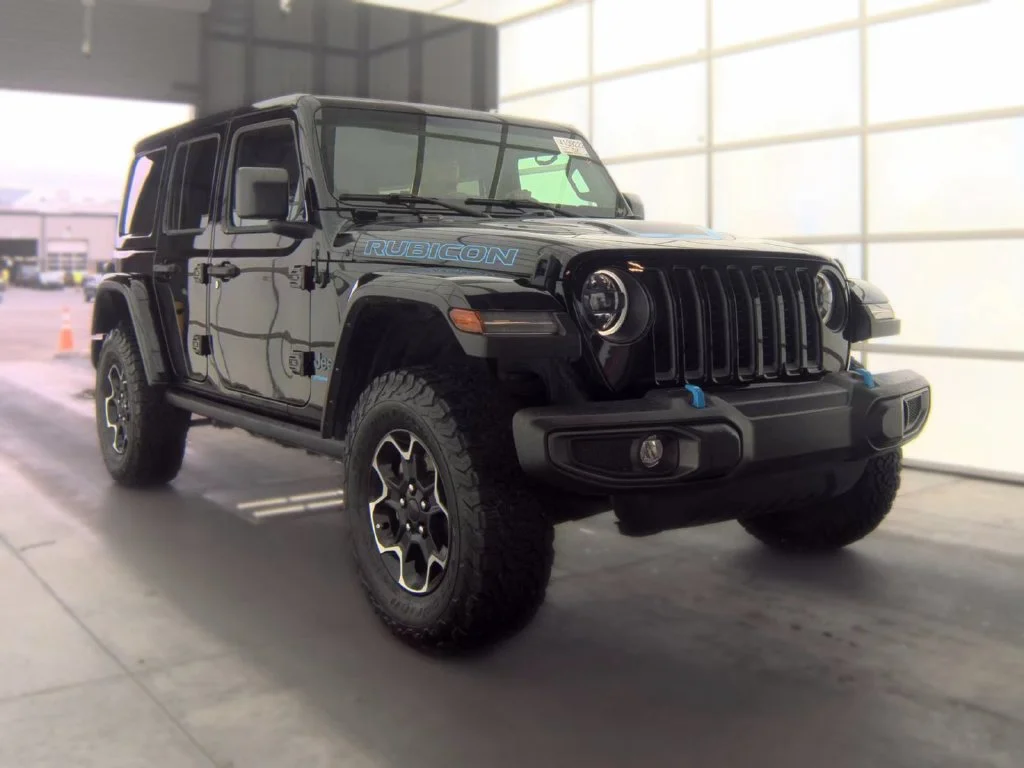 Used 2023 Black Jeep Rubicon 4xe image 3
