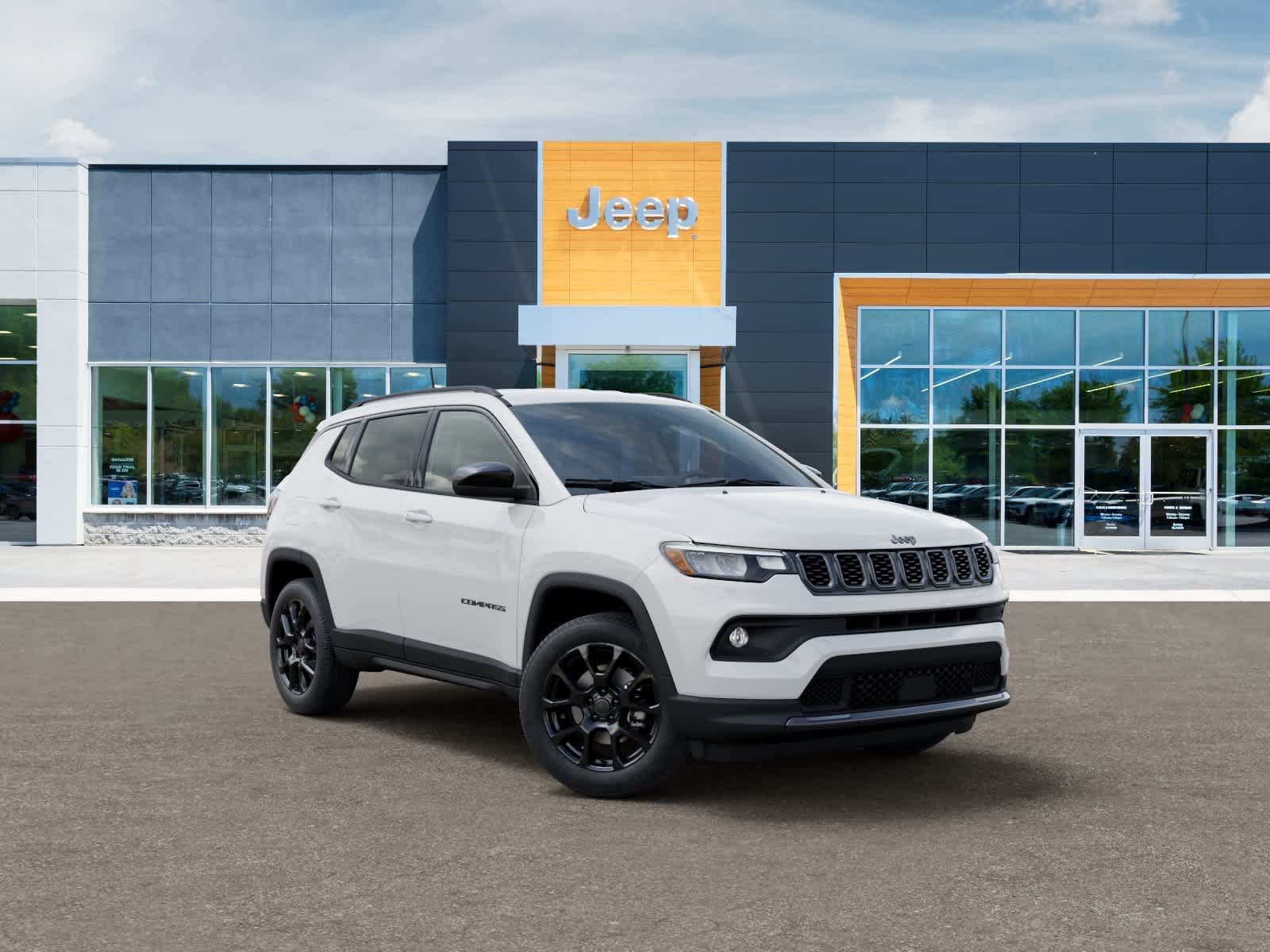 New 2026 Bright White Clear-Coat Exterior Paint Jeep Latitude image 5