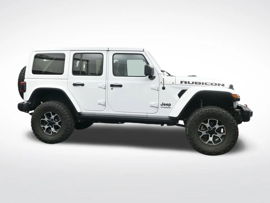 Used 2021 White Jeep Unlimited Rubicon image 4