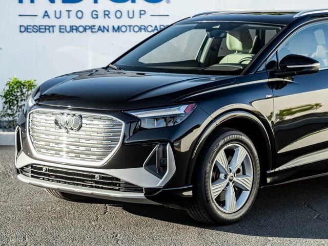 Used 2023 Audi Q4 e-tron Premium with VIN WA1K2BFZXPP032955 for sale in Rancho Mirage, CA