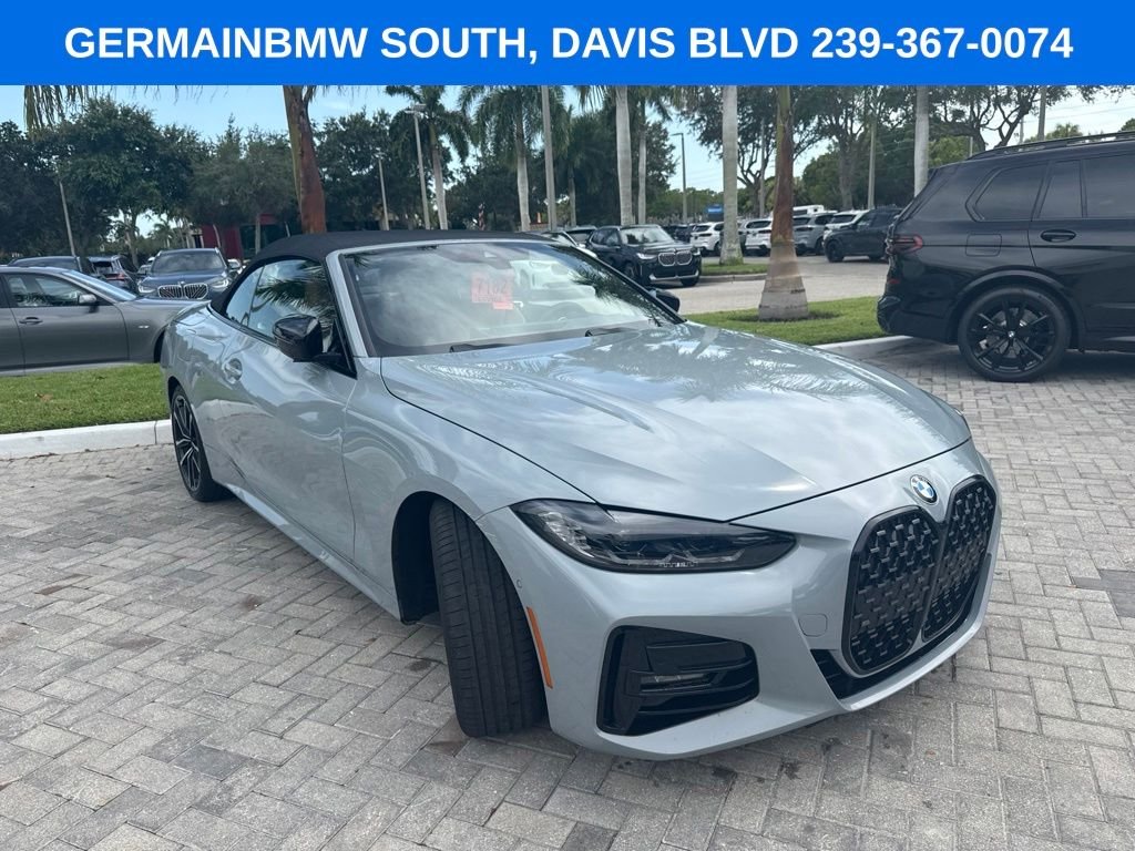 Certified Used 2024 Gray Metallic BMW 430i image 3