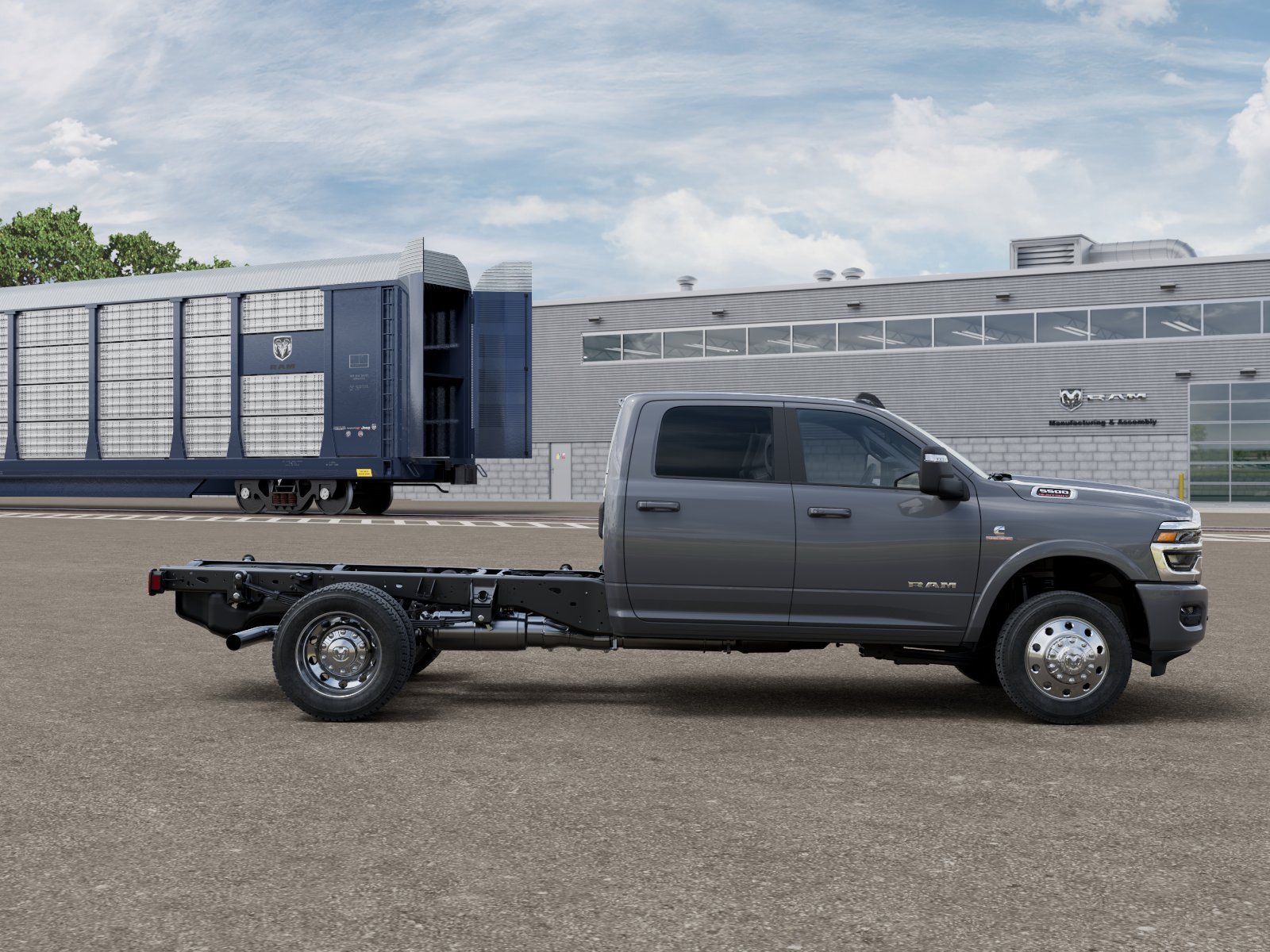New 2026 Ceramic Gray Clearcoat RAM Big Horn image 12