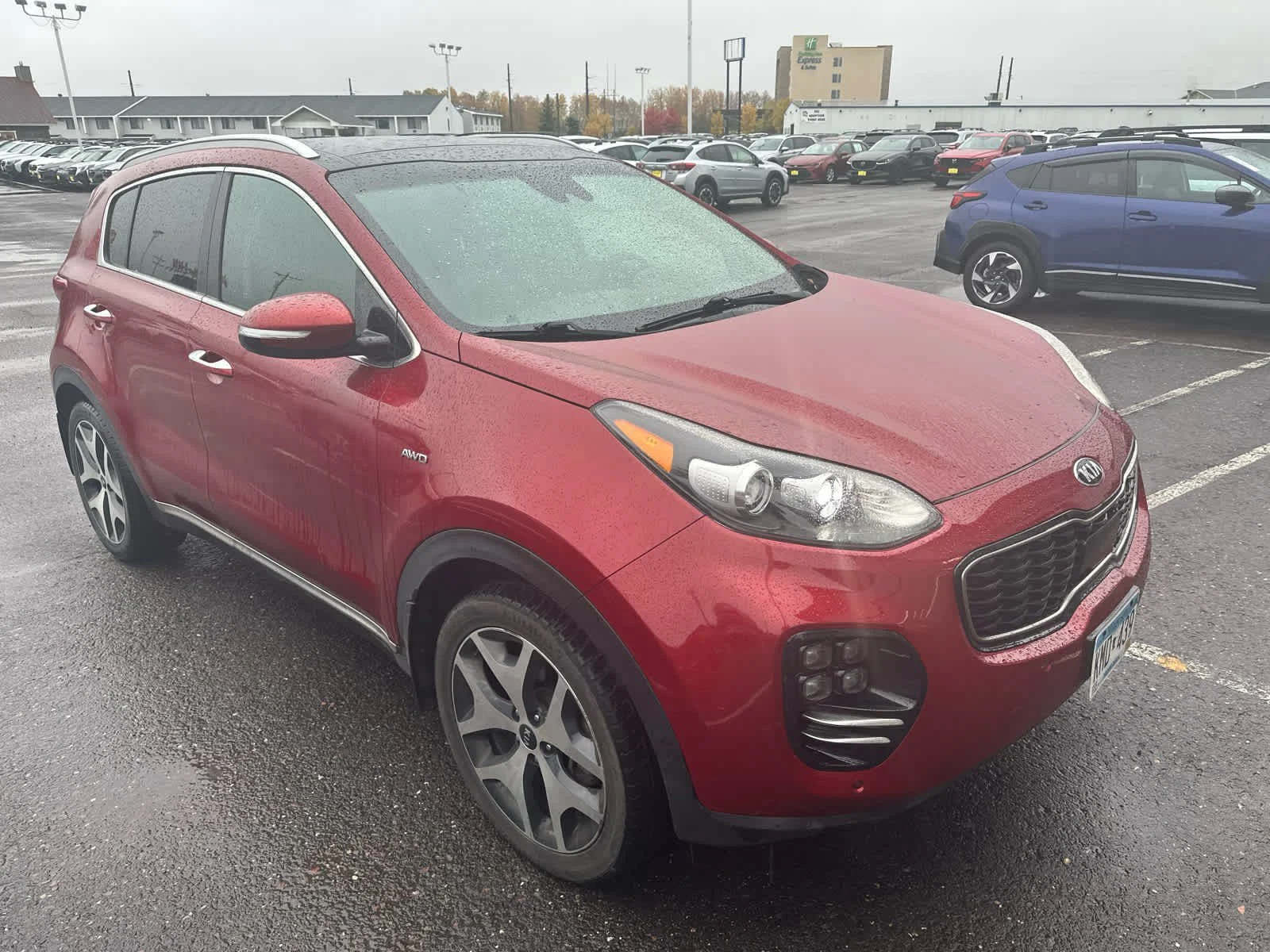Used 2017 Kia Sportage SX with VIN KNDPRCA64H7251275 for sale in Hermantown, Minnesota