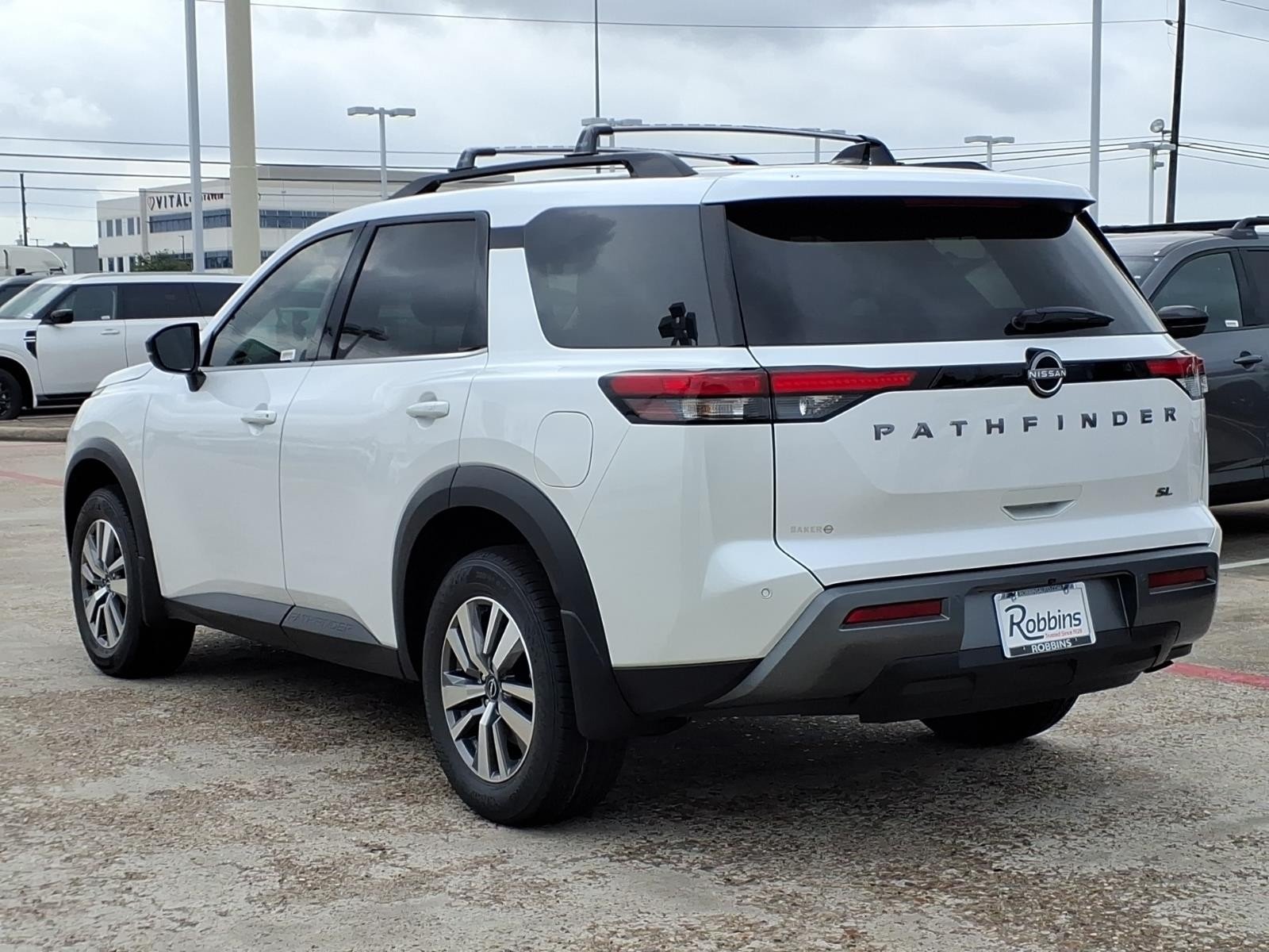 2026 Nissan Pathfinder SL White at Robbins Nissan
