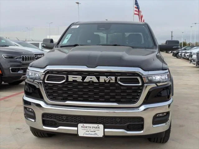New 2026 Diamond Black Crystal Pearl-Coat Exterior Paint RAM LONE STAR image 8