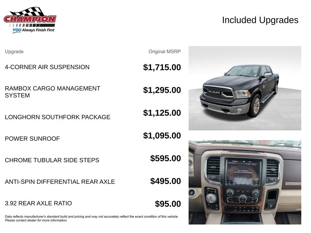 Used 2018 Black Ram Laramie Longhorn image 4