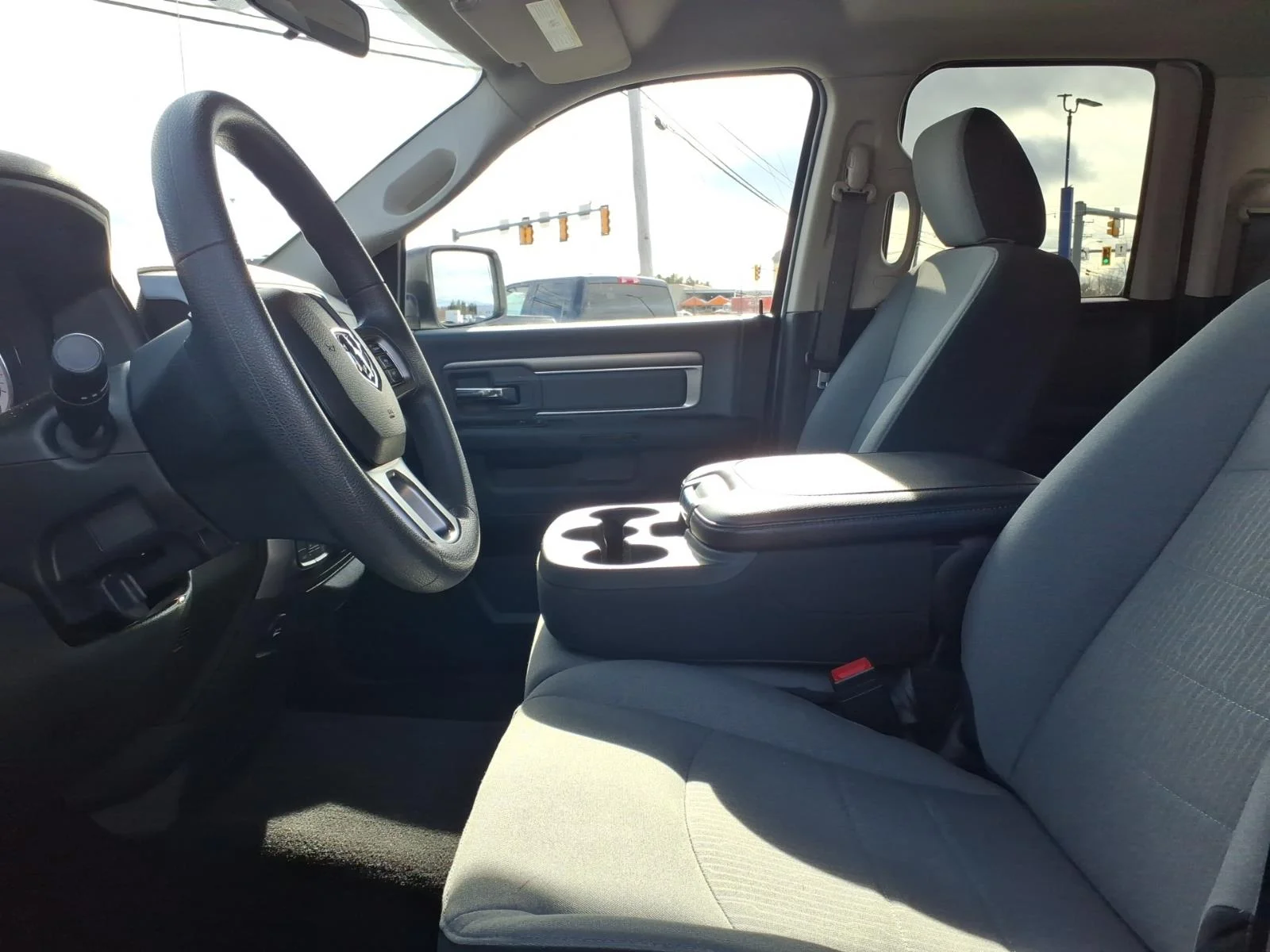 Used 2024 Bright White Clearcoat Ram SLT image 14