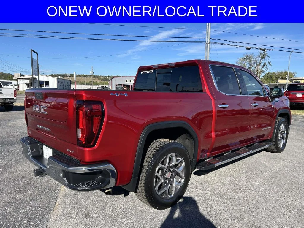Used 2024 Volcanic Red Tintcoat GMC SLT image 4