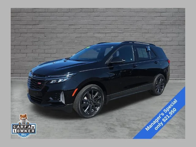 Used 2023 MOSAIC BLACK METALLIC Chevrolet RS image 1