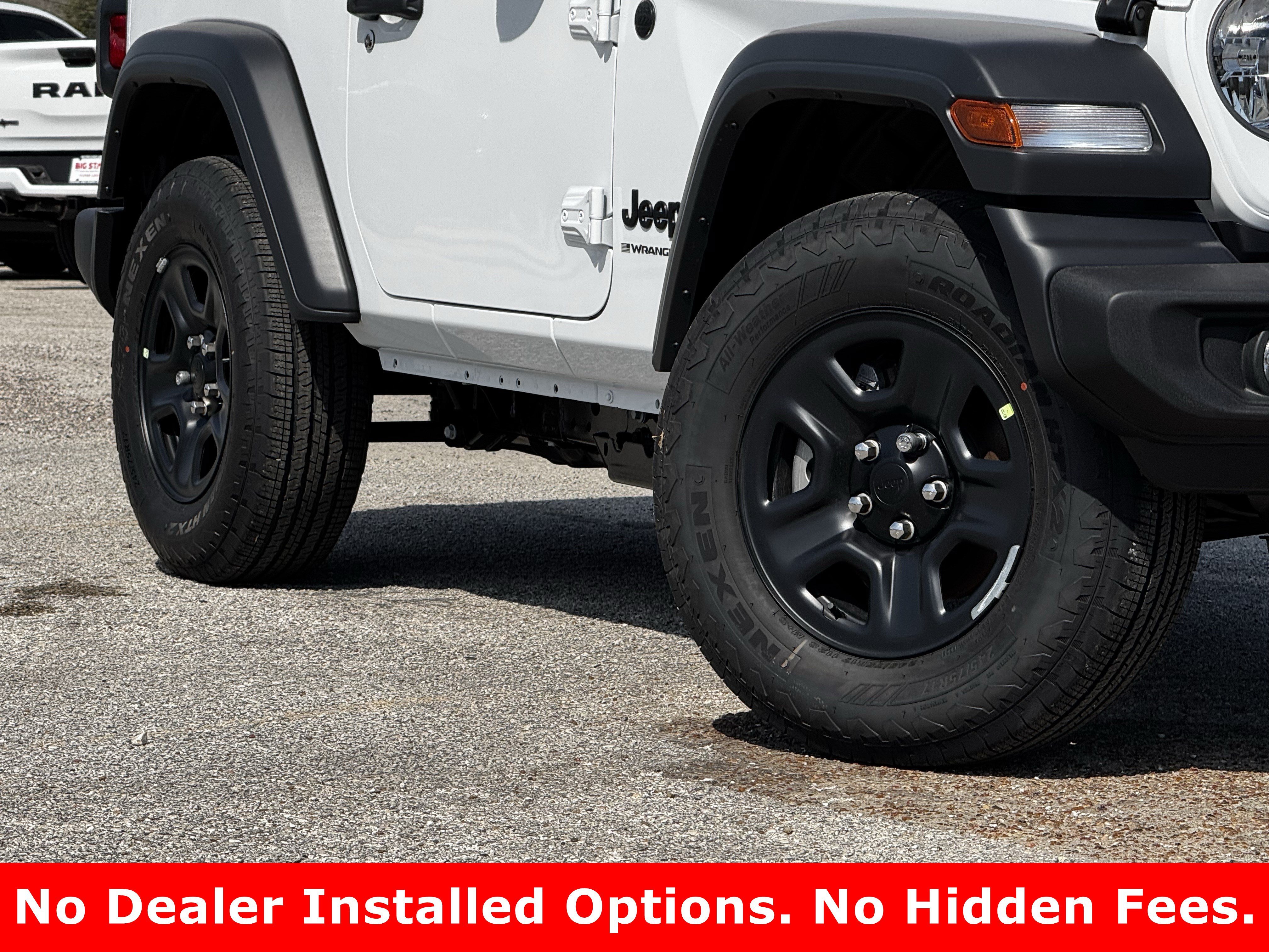 New 2026 Bright White Clear-Coat Exterior Paint Jeep Sport image 11