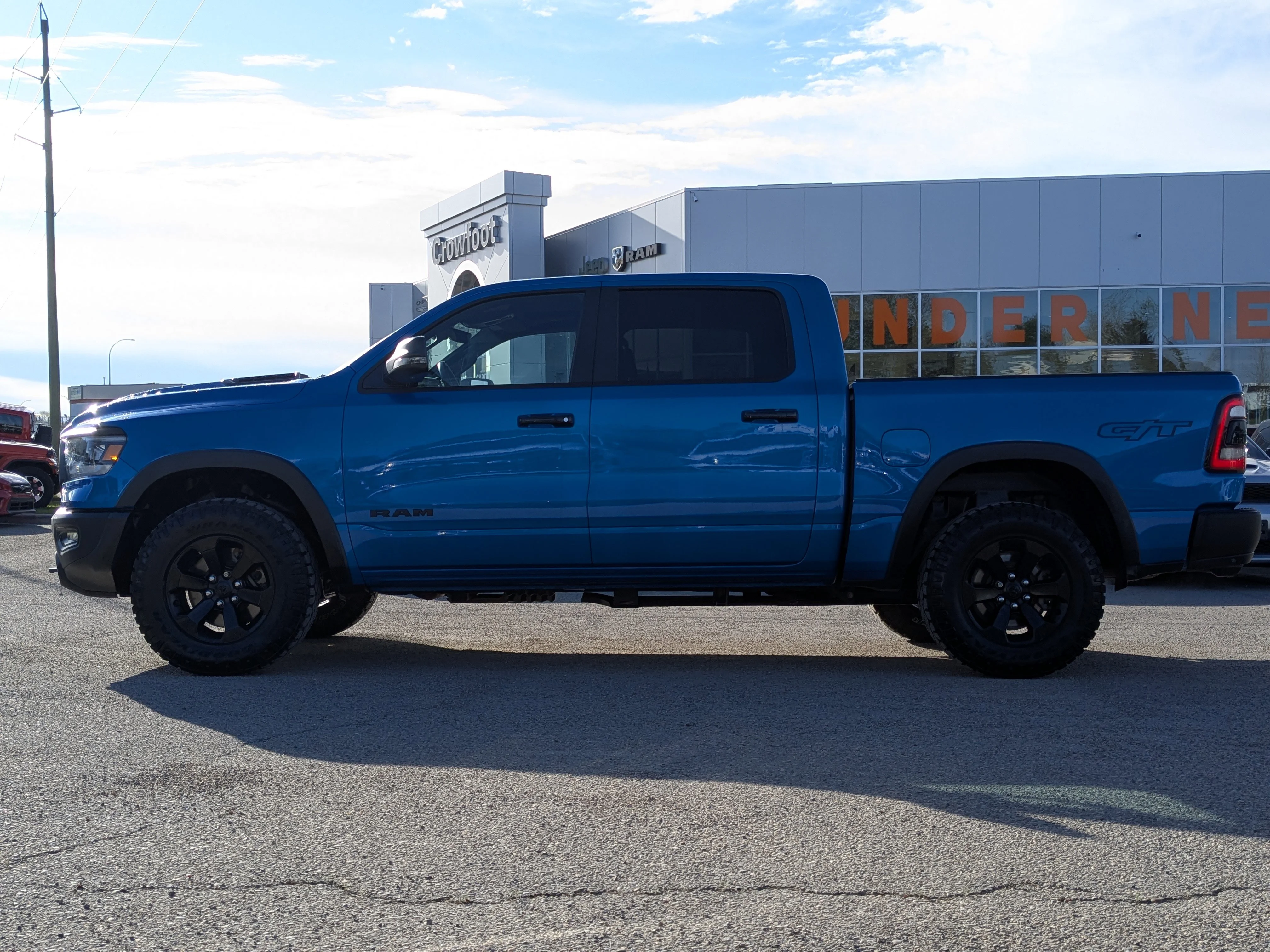 Used 2023 Blue RAM Rebel - Level II - GT Pkg - Advanced Safety Grp - Night Edition & More image 5