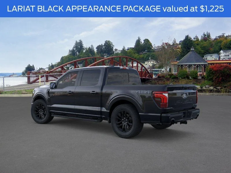 New 2026 Black Ford Lariat image 6