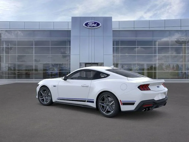 New 2025 Oxford White Ford GT Premium Fastback image 4