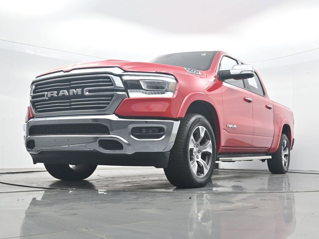 Used 2022 Flame Red Clearcoat Ram Laramie image 30