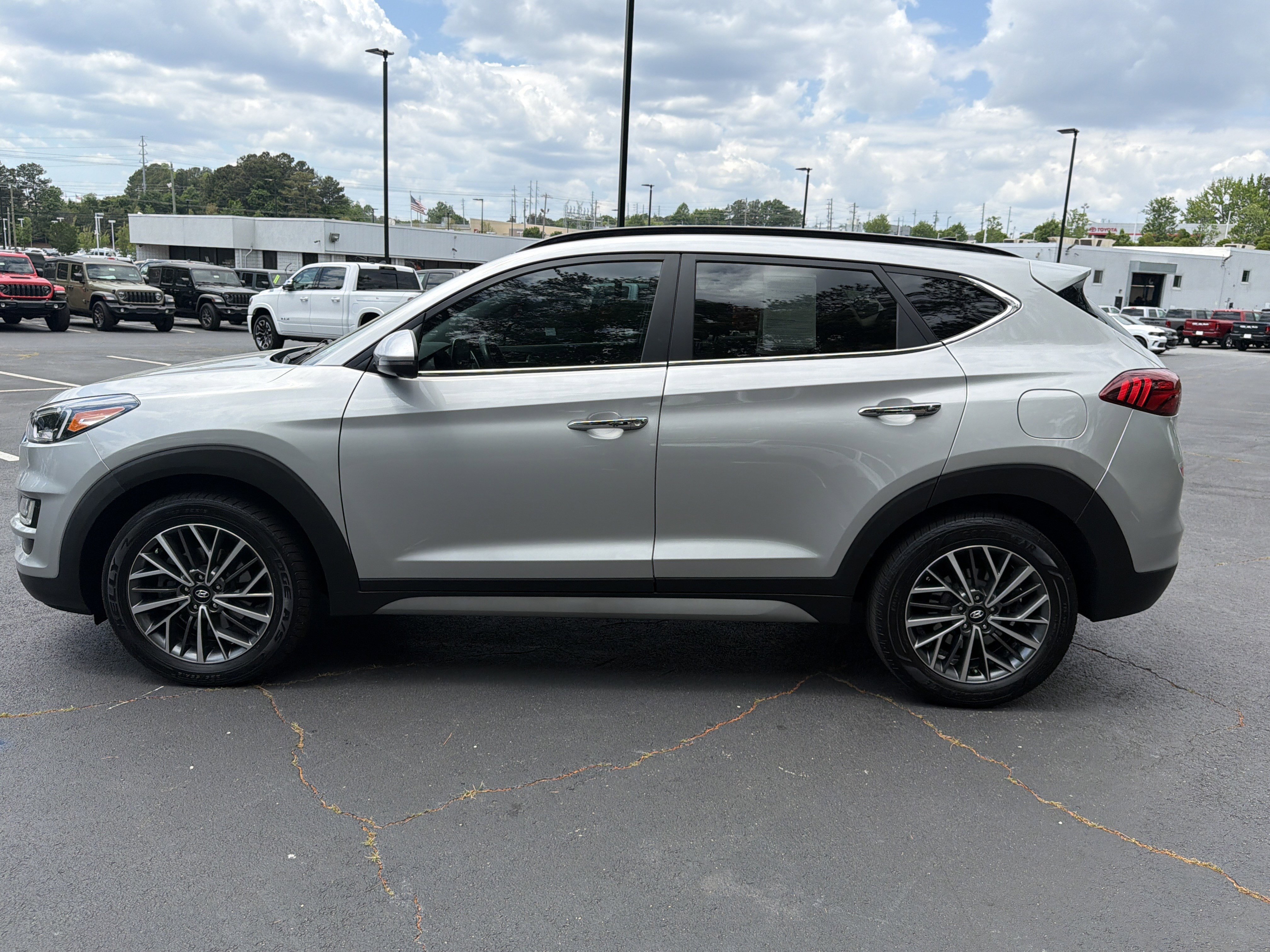 Used 2021 Stellar Silver Hyundai Ultimate image 4