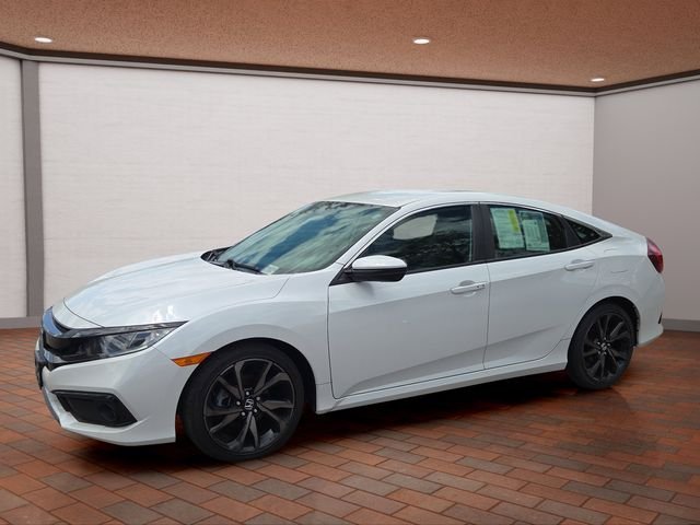 Used 2020 Platinum White Pearl Honda Sport image 22