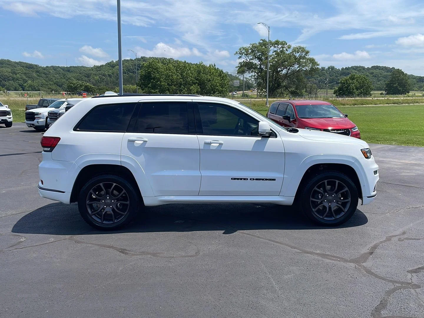 Used 2020 Bright White Clearcoat Jeep High Altitude image 6
