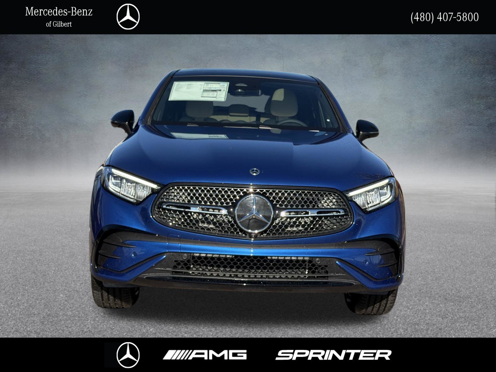 New 2027 Starling Blue Metallic Mercedes-Benz GLC 300 Coupe image 2