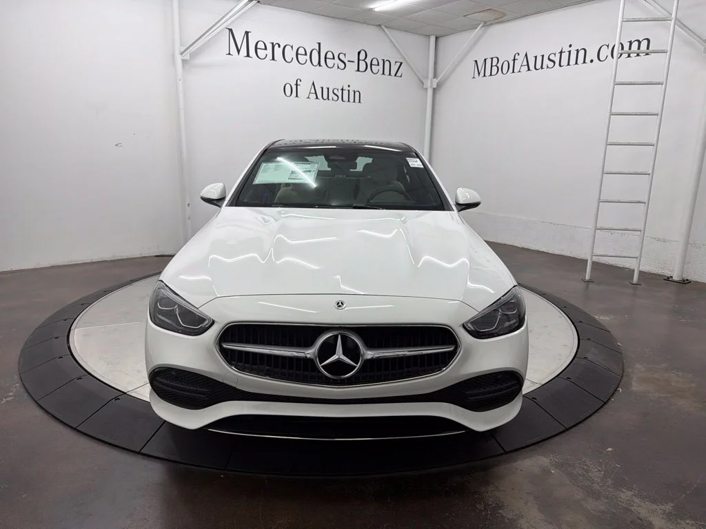 New 2027 White Mercedes-Benz C 300 image 2