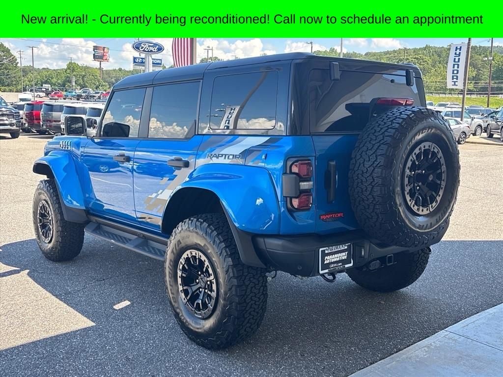 Used 2024 Blue Metallic Ford Raptor image 2