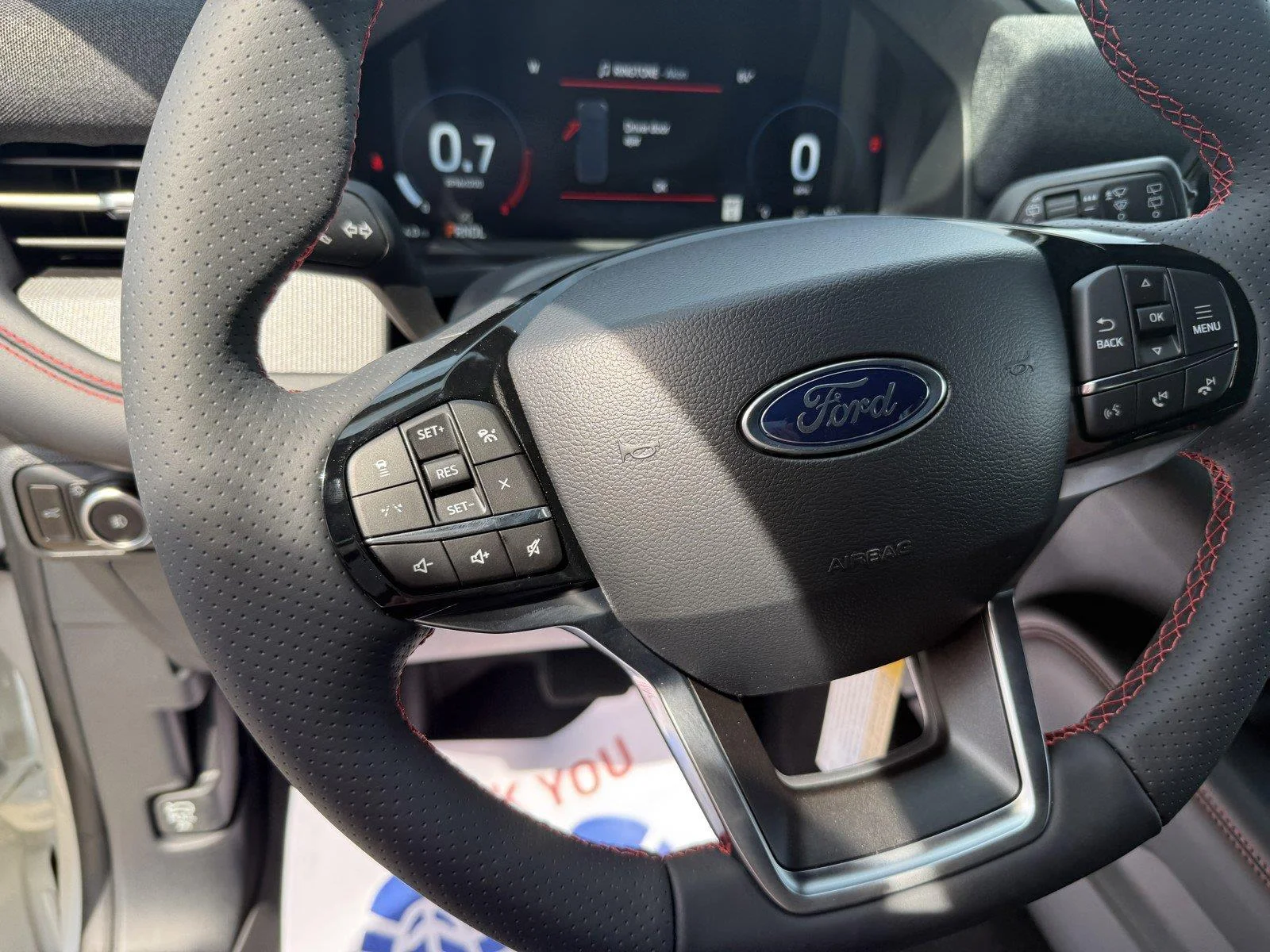 New 2026 Star White Metallic Tri-Coat Ford ST-Line image 17