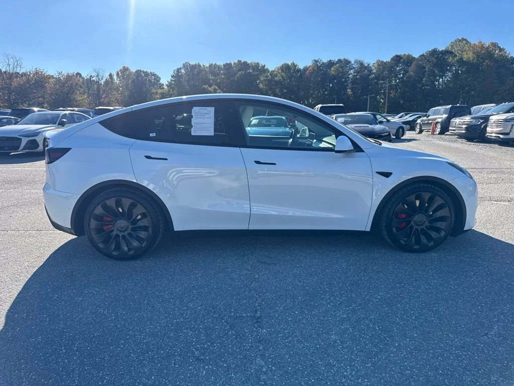Used 2022 White Tesla Performance image 7