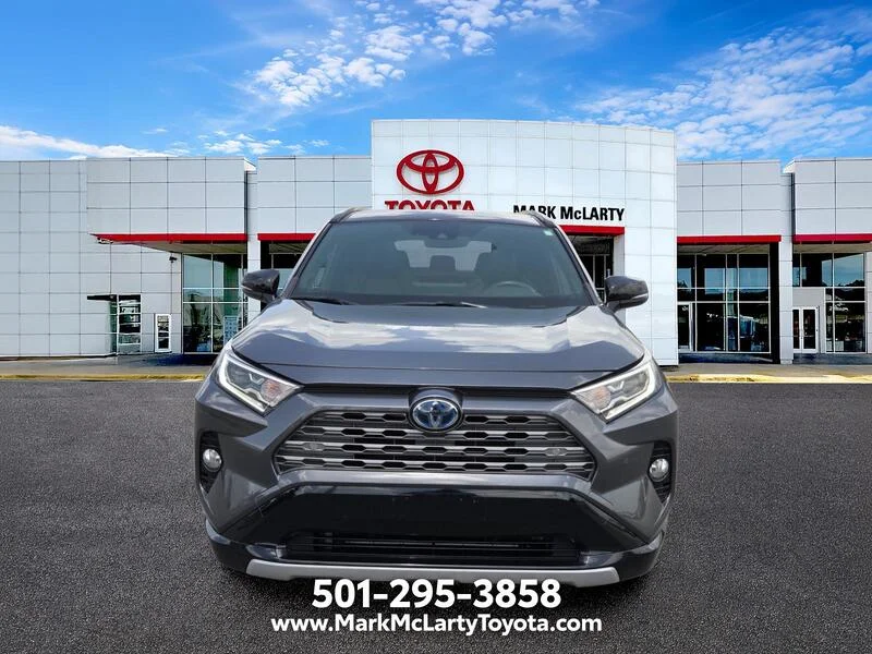 Used 2020 Magnetic Gray Metallic TOYOTA HYBRID XSE AWD image 8