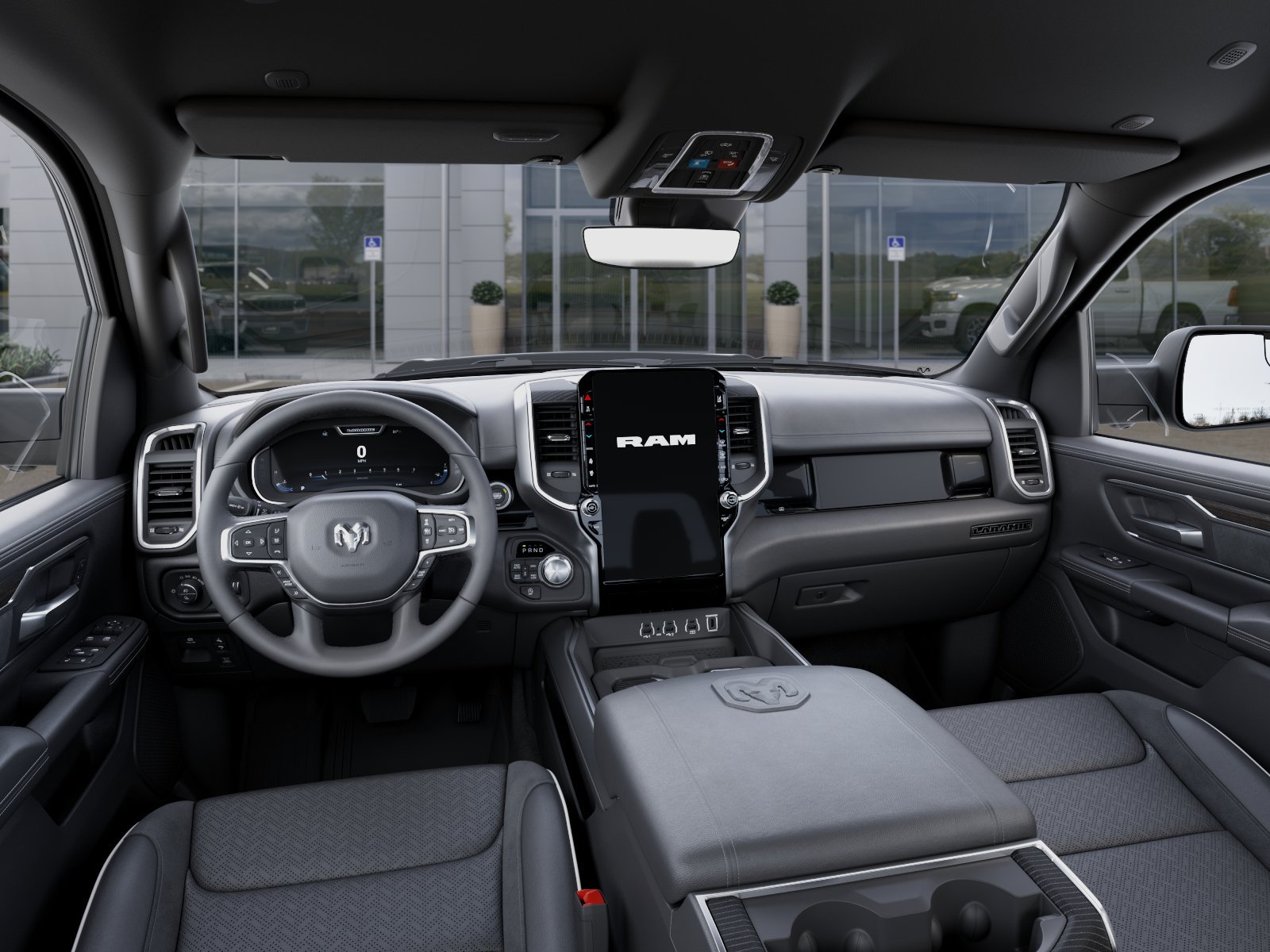 New 2026 Serrano-Green Metallic Exterior Paint RAM Laramie image 39