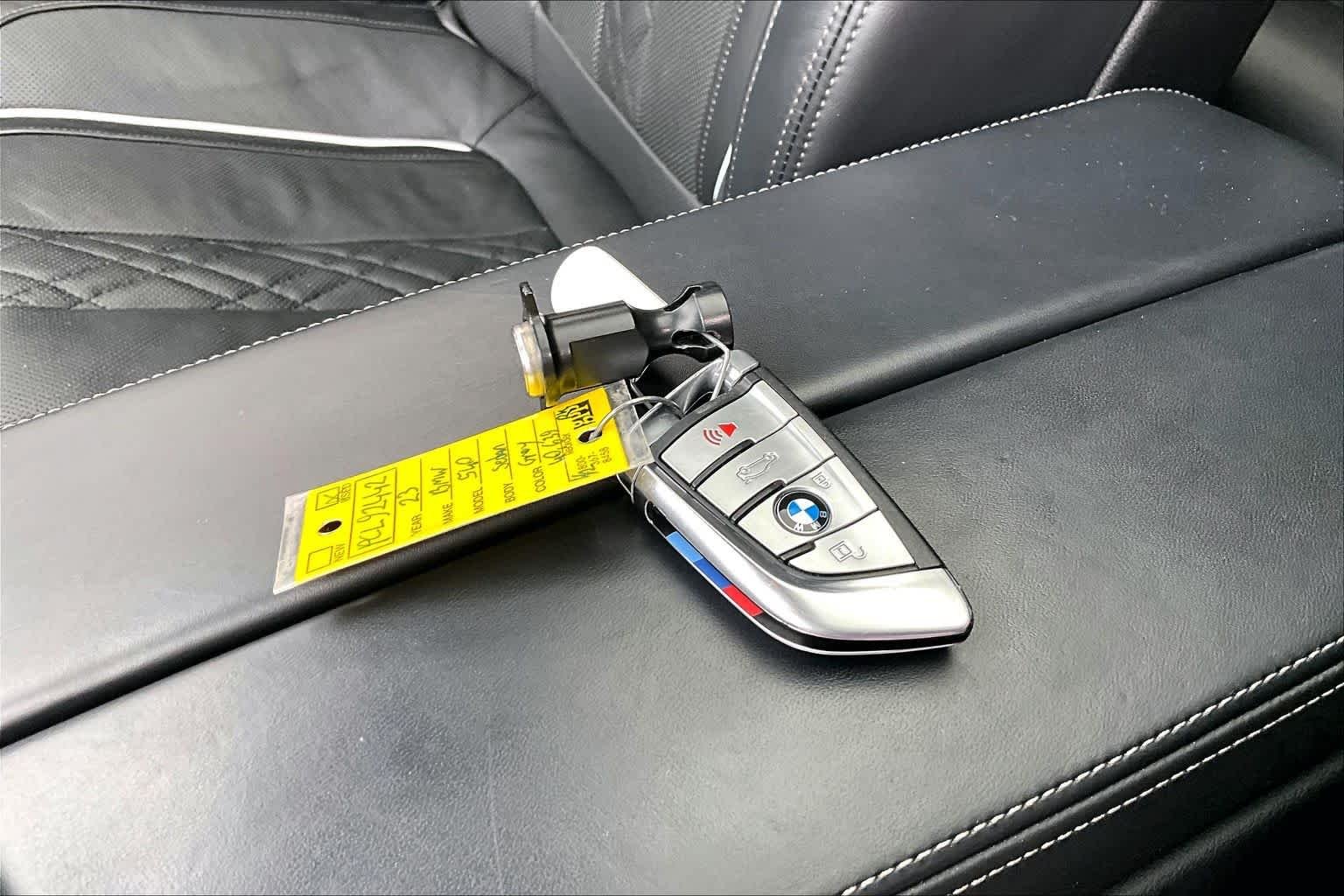 Certified Used 2023 Skyscraper Gray Metallic BMW 540i image 16