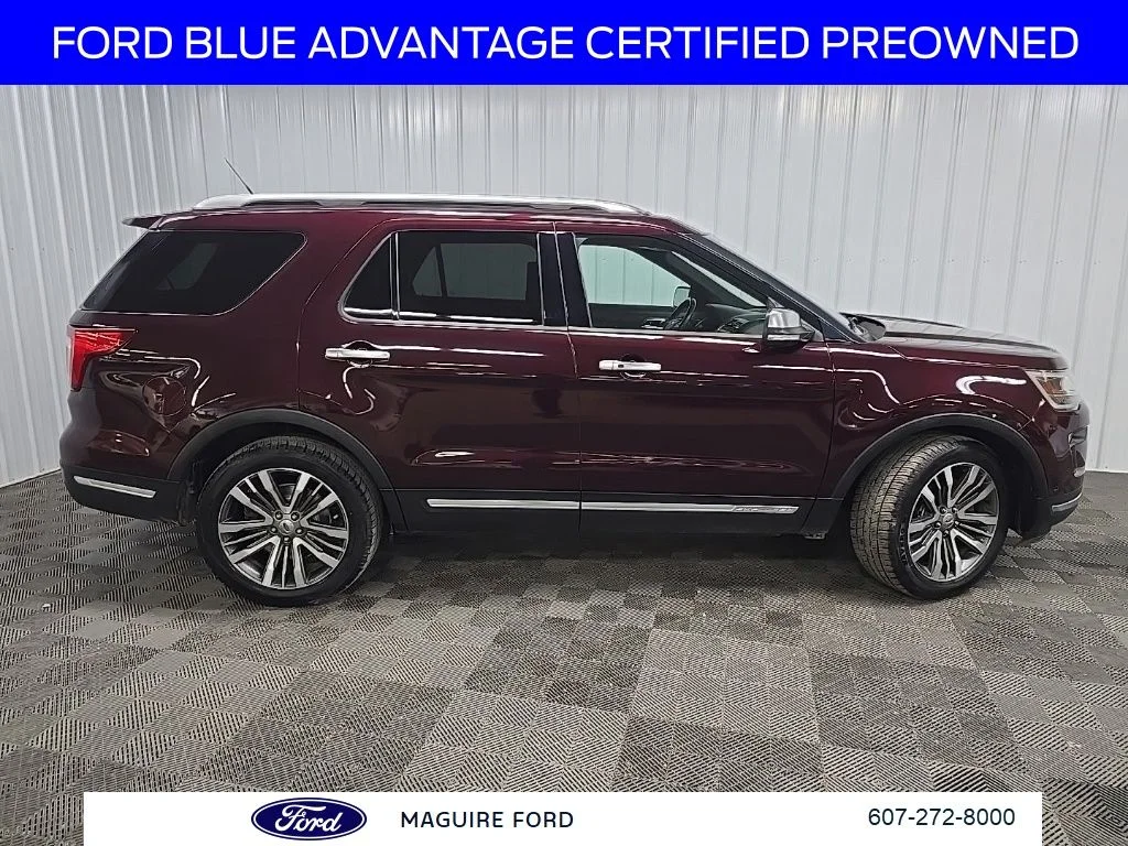 Used 2018 Red Ford Platinum image 3