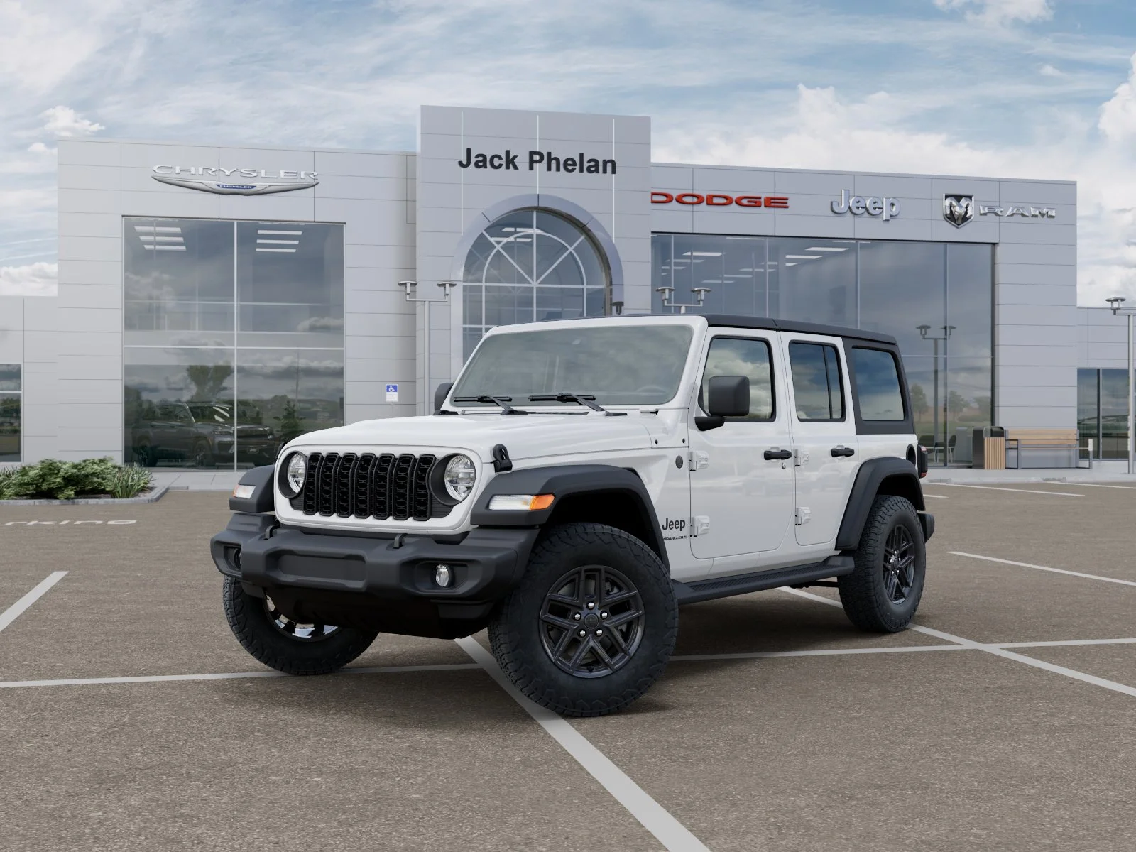 New 2026 Bright White Clearcoat Jeep Sport S image 27