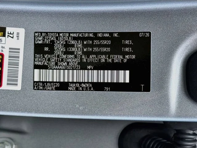 New 2026 Celestial Silver Metallic Lexus  image 42