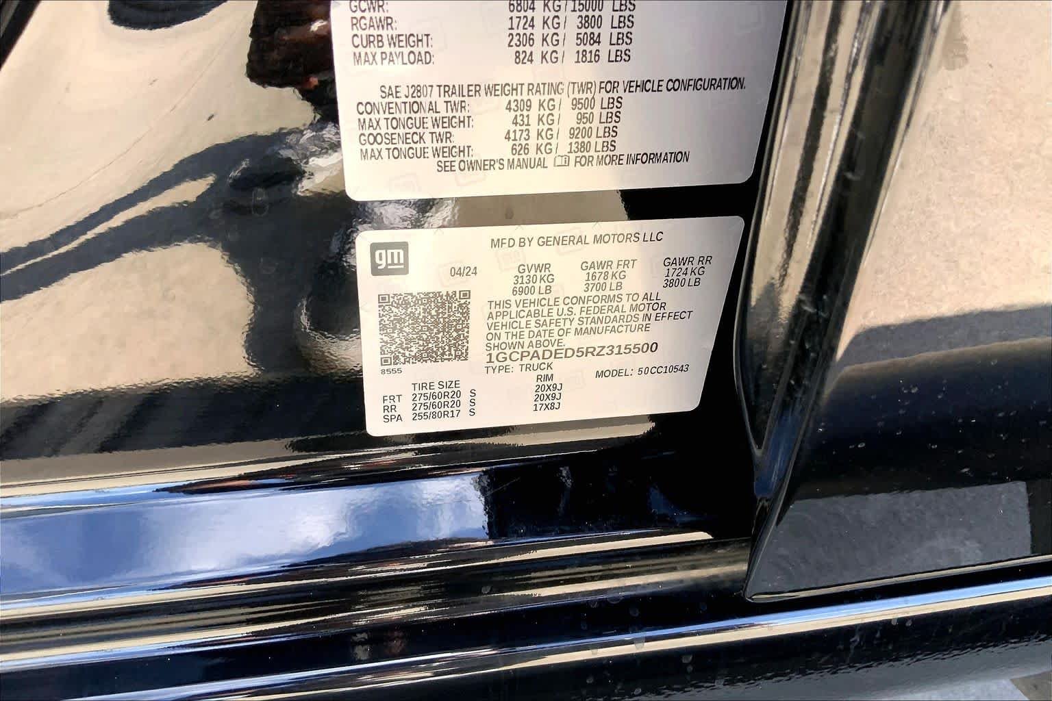 Used 2024 Black Chevrolet RST image 36