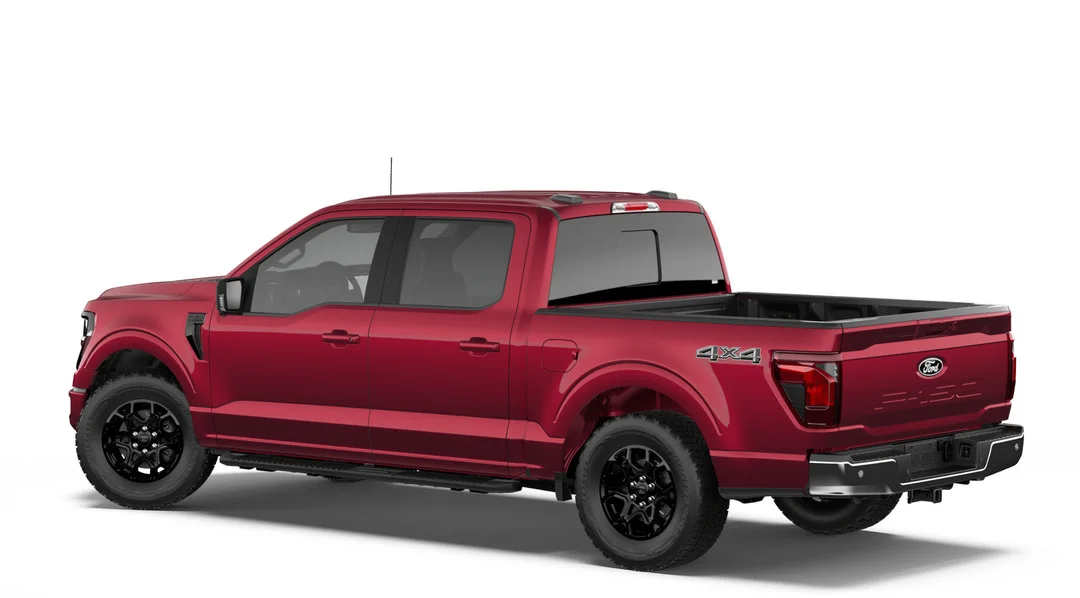 New 2026 RUBY RED METALLIC TINTED CC Ford XLT image 2