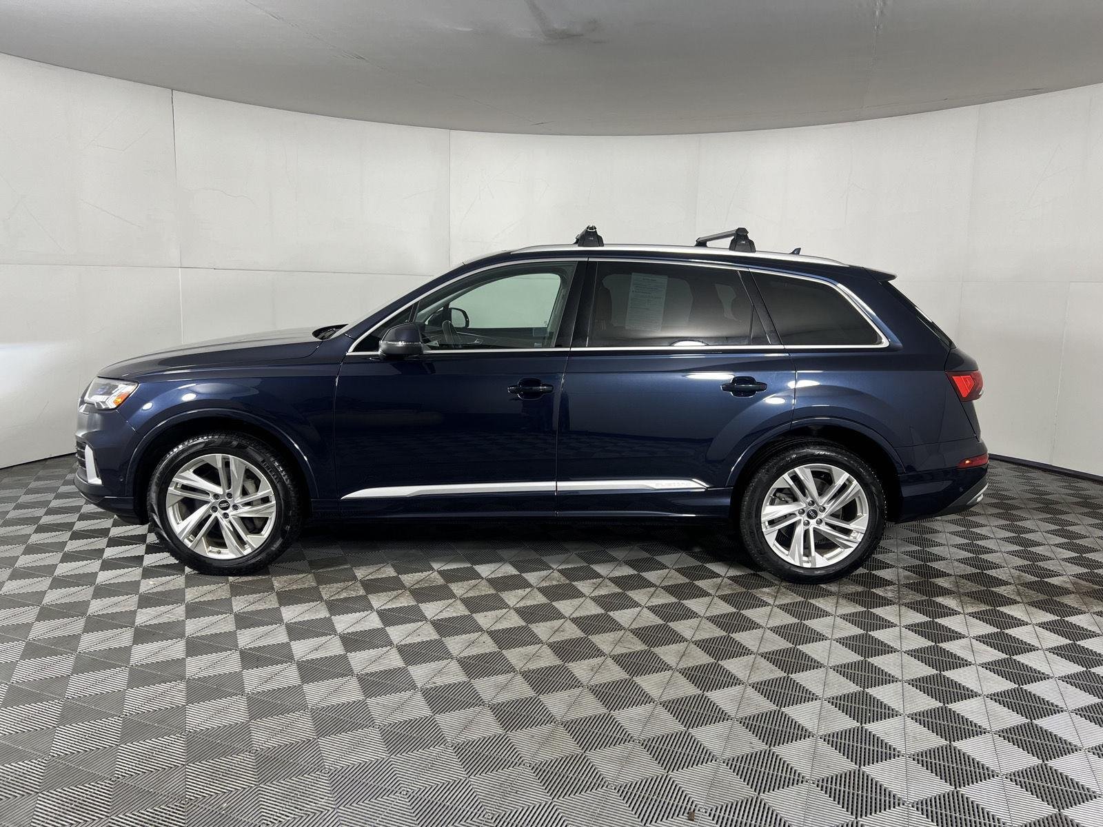 Used 2023 Waitomo Blue Metallic Audi Premium Plus image 6