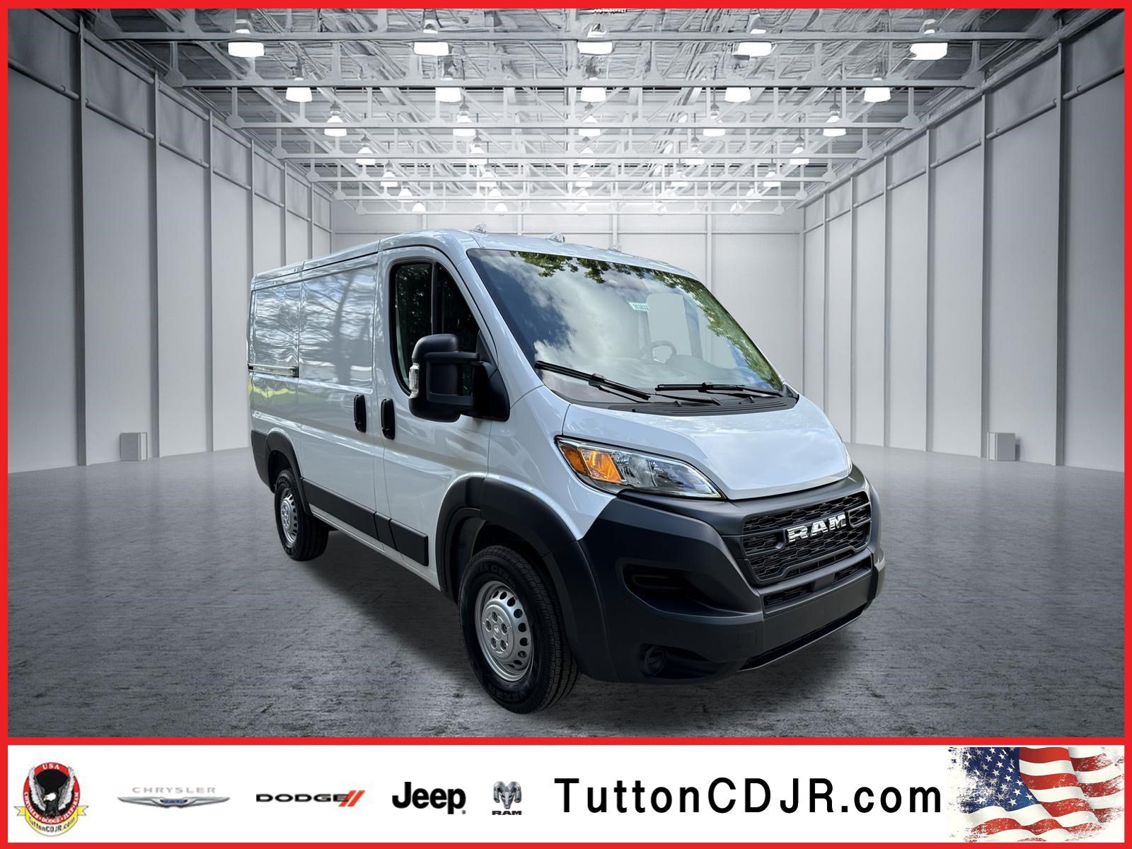 New 2026 Bright White Clearcoat RAM Tradesman image 1