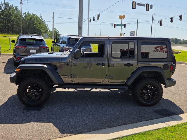 Used 2020 Gray Jeep Unlimited Willys image 4