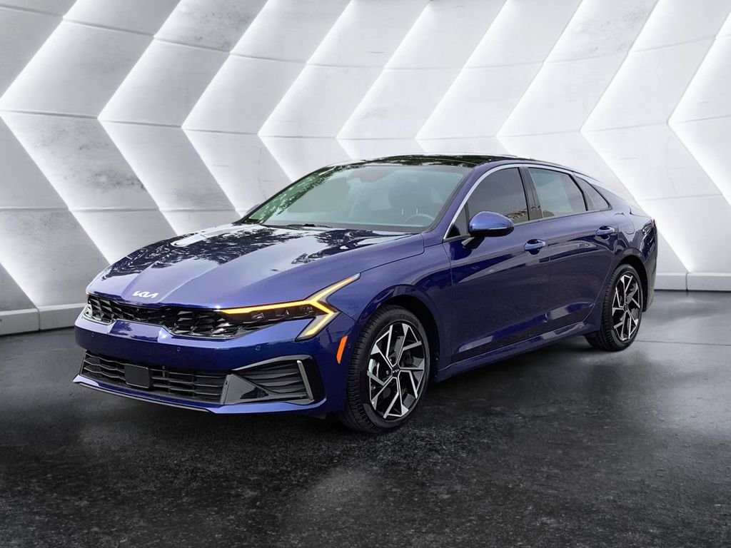 Used 2025 Blue Kia EX image 3