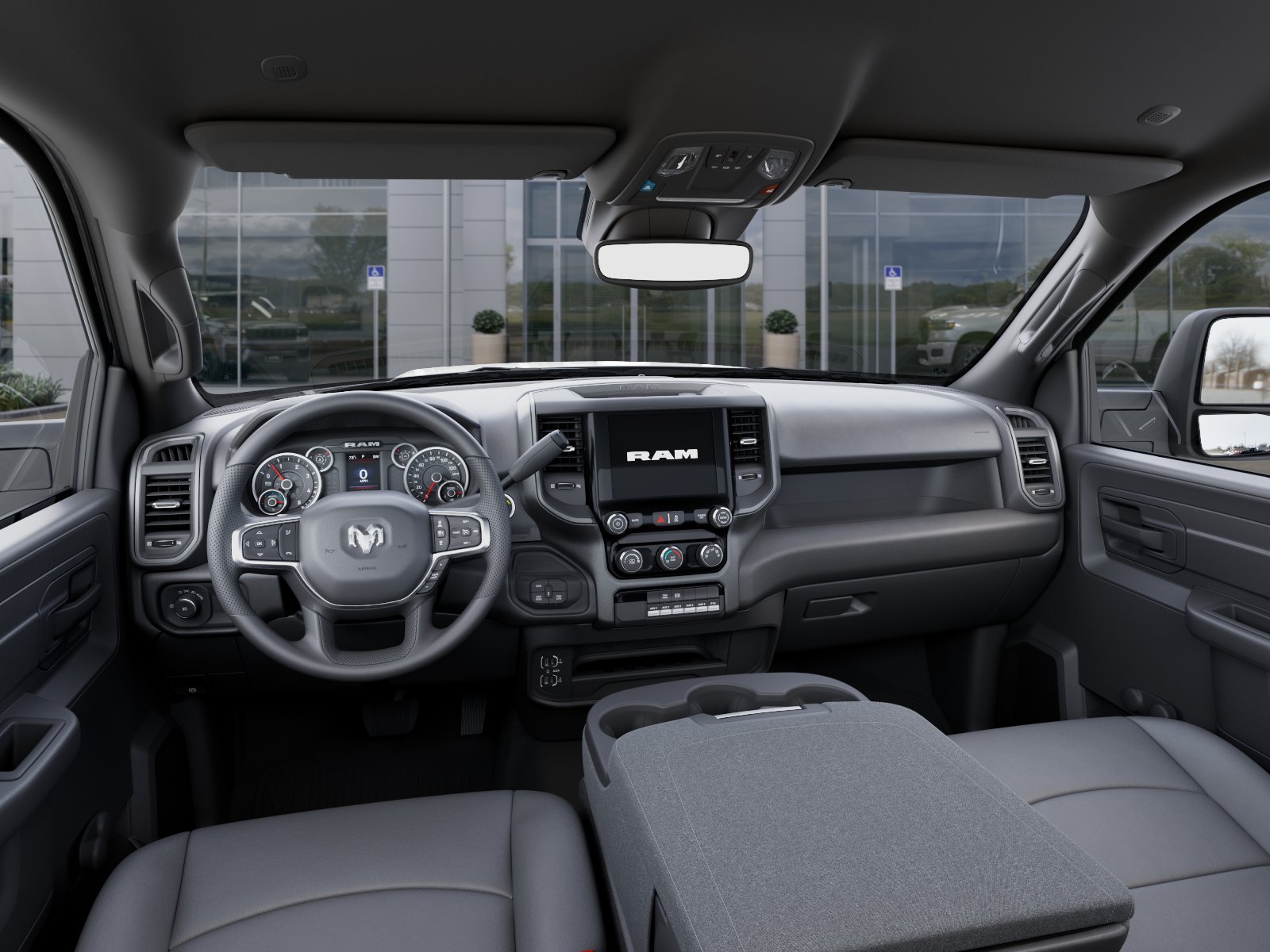 New 2025 Bright White Clearcoat RAM Tradesman image 40
