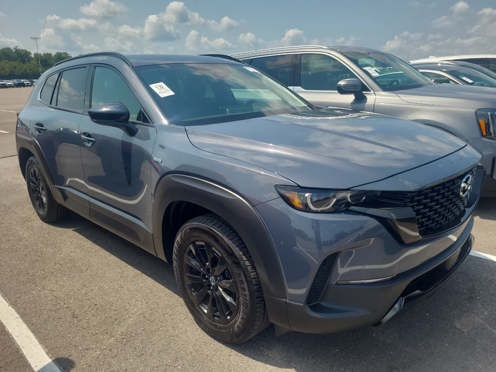 Used 2025 Ingot Blue Metallic Mazda Premium Package image 4
