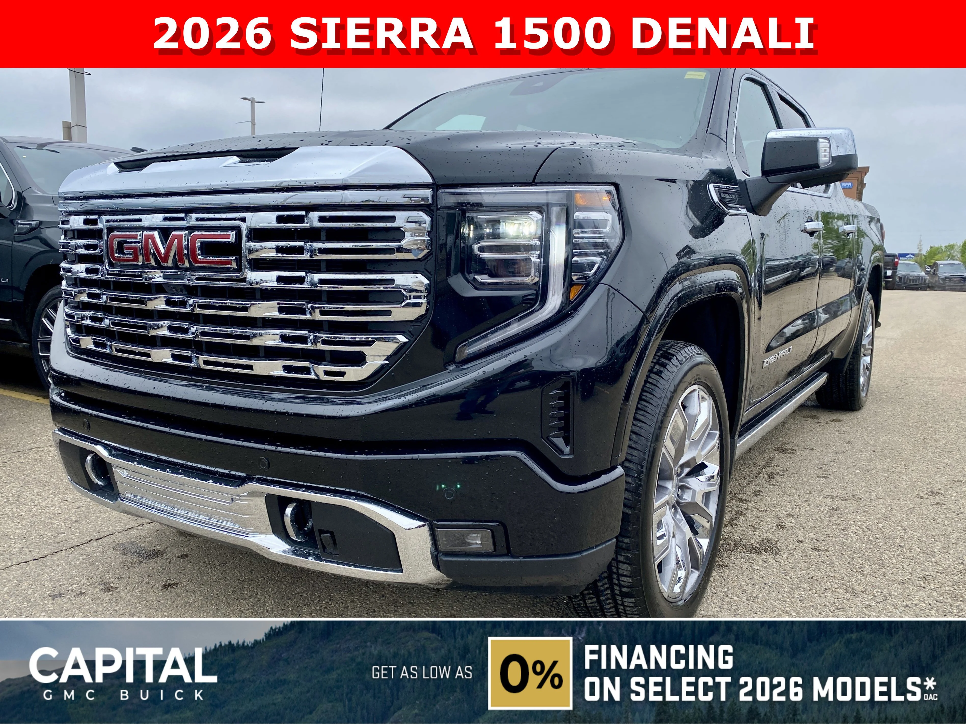 New 2026 ONYX BLACK GMC Denali image 1