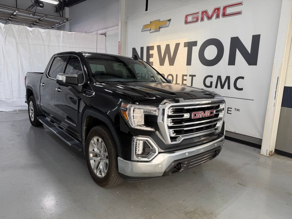 Used 2020 ONYX BLACK GMC SLT image 2