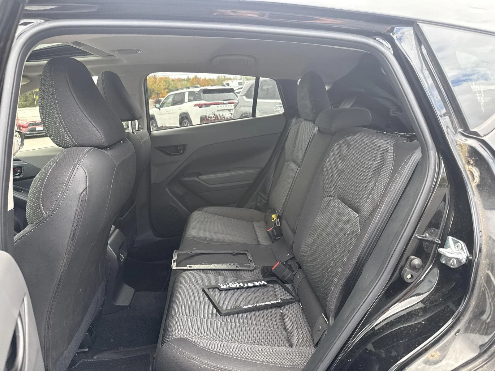 Used 2024 Crystal Black Silica Subaru Premium image 11
