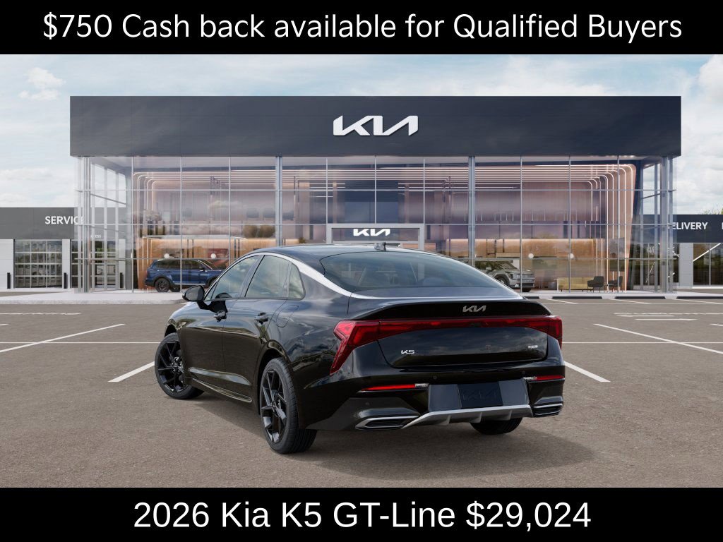 New 2026 Aurora Black Kia GT-Line image 5